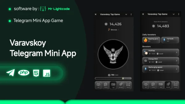 Varavskoy Clicker Game Telegram Mini App Source Code